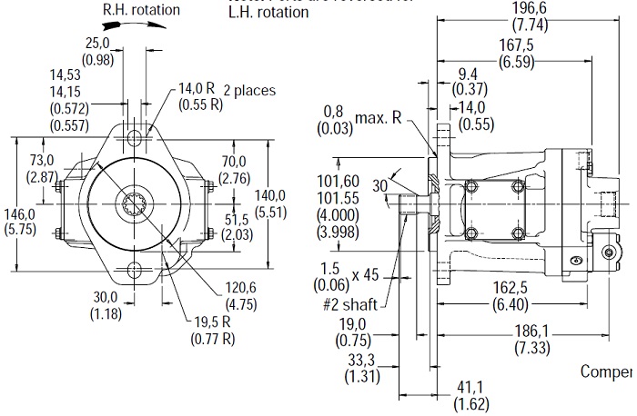 DIMENSION PVQ25