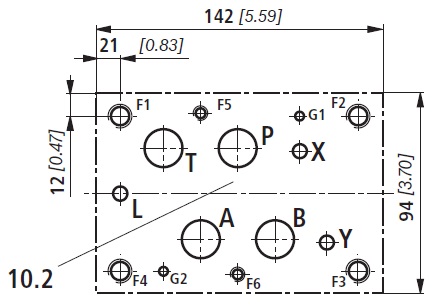 ابعاد و اندازه شیر رکسروت REXROTH مدل 4WEH16