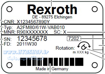 خرید هیدروموتور رکسروت A2FM