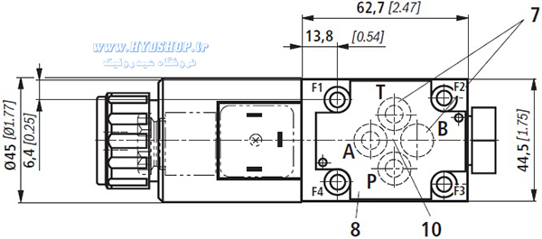 سایز شیر رکسروت M-3SED6